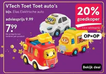 Etos VTech Toet Toet auto's aanbieding