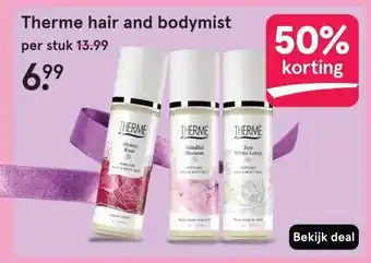 Etos Therme hair and bodymist aanbieding