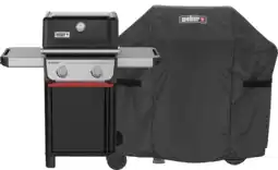Coolblue Weber Spirit E-210 + Weber Premium Barbecuehoes Spirit II aanbieding