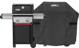 Coolblue Weber Spirit E-210 + Weber Premium Barbecuehoes Spirit II aanbieding
