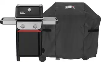 Coolblue Weber Spirit E-210 + Weber Premium Barbecuehoes Spirit II aanbieding