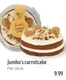 Jumbo Jumbo's carrotcake aanbieding
