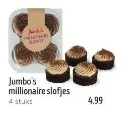 Jumbo Jumbo's millionaire slofjes aanbieding