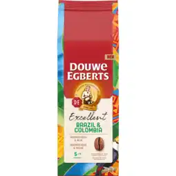 Dekamarkt Douwe Egberts Koffiebonen excellent brazilie & colombia aanbieding