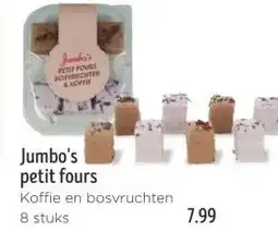 Jumbo Jumbo's petit fours aanbieding