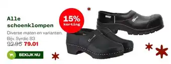 Welkoop Alle schoenklompen aanbieding