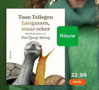 The Read Shop Toon Tellegen Langzaam, maar zeker aanbieding