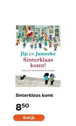 The Read Shop Sinterklaas komt aanbieding