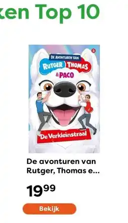 The Read Shop De avonturen van Rutger, Thomas en Paco 5 - De Verkleinstraal aanbieding