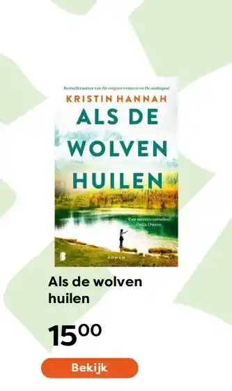 The Read Shop Als de wolven huilen aanbieding