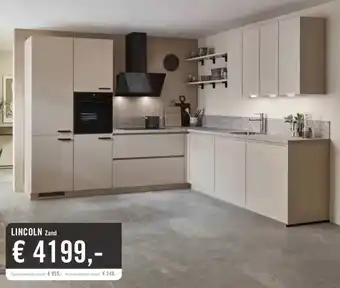 Keukendepot LINCOLN Zand aanbieding