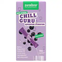 Holland & Barrett Purasana Chill Guru Superfood Hydration - 10 sticks aanbieding