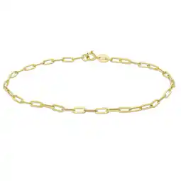 Lucardi 9 Karaat armband paperclip 2,2mm aanbieding