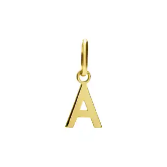 Lucardi 14 karaat gouden letter hanger alfabet aanbieding