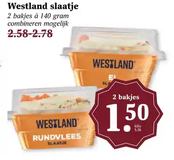 CoopCompact Westland slaatje aanbieding