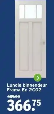 GAMMA Lundia binnendeur Frama En 2C02 aanbieding