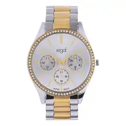 Lucardi Regal dameshorloge met armband in cadeaudoosje aanbieding