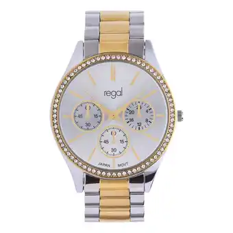 Lucardi Regal dameshorloge met armband in cadeaudoosje aanbieding