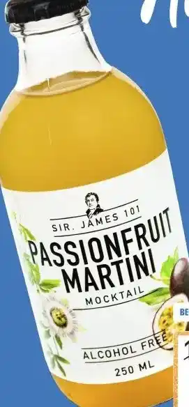 Gall & Gall Sir James passionfruit martini 25CL aanbieding