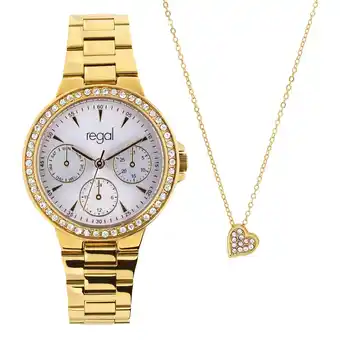 Lucardi Regal cadeauset met gratis ketting aanbieding