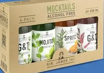 Gall & Gall Sir James 101 Mocktails Cadeauverpakking 100CL aanbieding