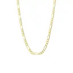 Lucardi 14 karaat gouden figaro voor herencollier voor heren aanbieding