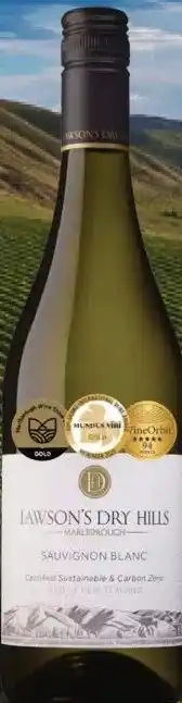 Gall & Gall Lawson's Dry Hills Sauvignon Blanc 75CL aanbieding