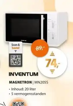 Expert Inventum MN205S Wit aanbieding