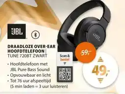 Expert JBL TUNE 720BT Zwart aanbieding