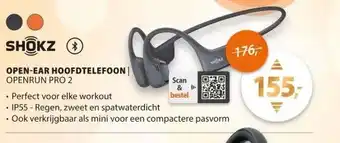 Expert Shokz OpenRun Pro 2 Zwart aanbieding
