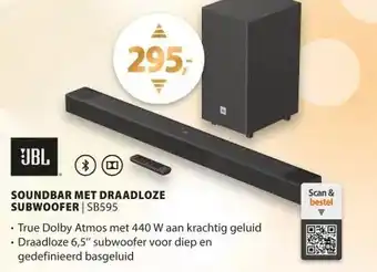 Expert JBL SB595 Zwart aanbieding