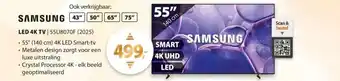 Expert Samsung Crystal UHD 55U8070F (2025) aanbieding