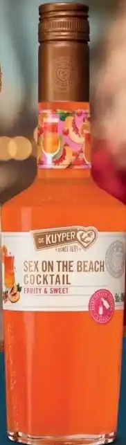 Gall & Gall De Kuyper Sex on the Beach Cocktail 50CL aanbieding