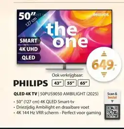 Expert Philips 50PUS9050 Ambilight (2025) aanbieding