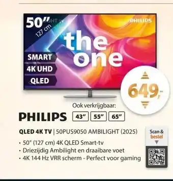 Expert Philips 50PUS9050 Ambilight (2025) aanbieding