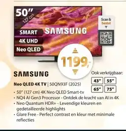 Expert Samsung Neo QLED 4K 50QN93F (2025) aanbieding