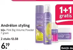 Etos Andrélon styling aanbieding