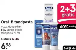Etos Oral-B tandpasta aanbieding