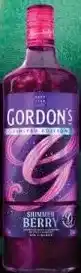 Gall & Gall Gordon's Shimmer Berry 70CL aanbieding