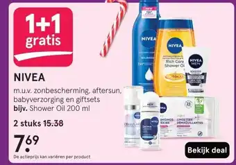 Etos NIVEA aanbieding