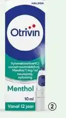 DA Otrivin Xylometazoline neusspray menthol aanbieding
