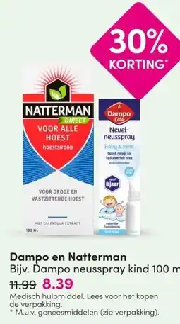DA Dampo en Natterman aanbieding