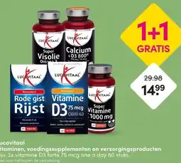 DA Lucovitaal Vitaminen, voedingssupplementen en verzorgingsproducten aanbieding