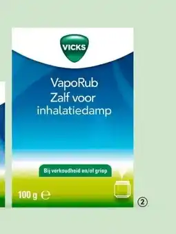 DA Vicks VapoRub zalf voor inhalatiedamp aanbieding