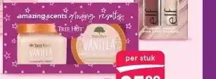 Etos Tree Hut Xmas set Vanilla Sugar Scrub en Whipped body butter aanbieding