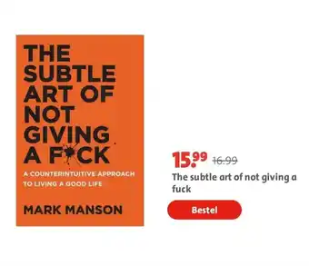 Bruna The subtle art of not giving a fuck aanbieding