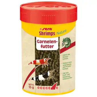Zooplus sera Shrimps Nature - Dubbelpak: 2 x 100 ml aanbieding