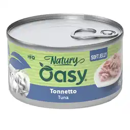 Zooplus Oasy Natural Adult 70 g natvoer voor katten - Voordeelpakket: Tonijn (12 x 85 g) aanbieding