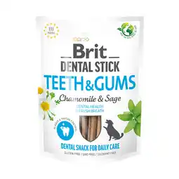 Zooplus 3x251g (7st) Brit Dental Stick voor tanden en tandvlees met kamille en salie hondensnacks aanbieding