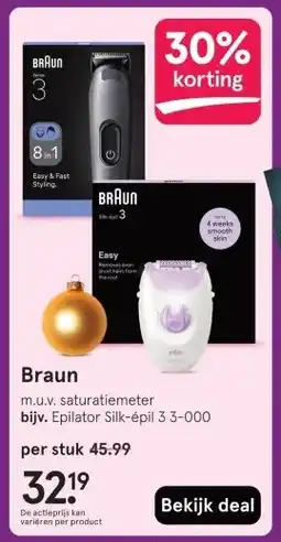 Etos Braun aanbieding